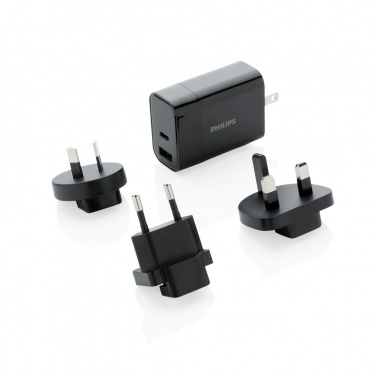 Logo trade promotional merchandise picture of: Philips ultra fast PD travel charger