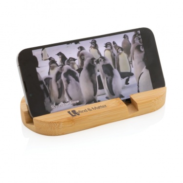 Logotrade corporate gift image of: Bamboo tablet and phone holder