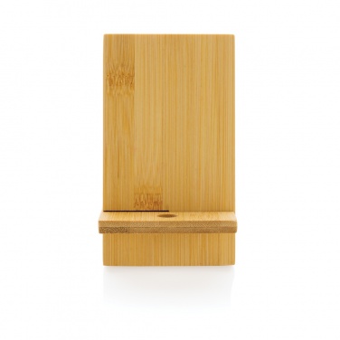 Logotrade promotional item picture of: Bamboo phone stand in kraft box