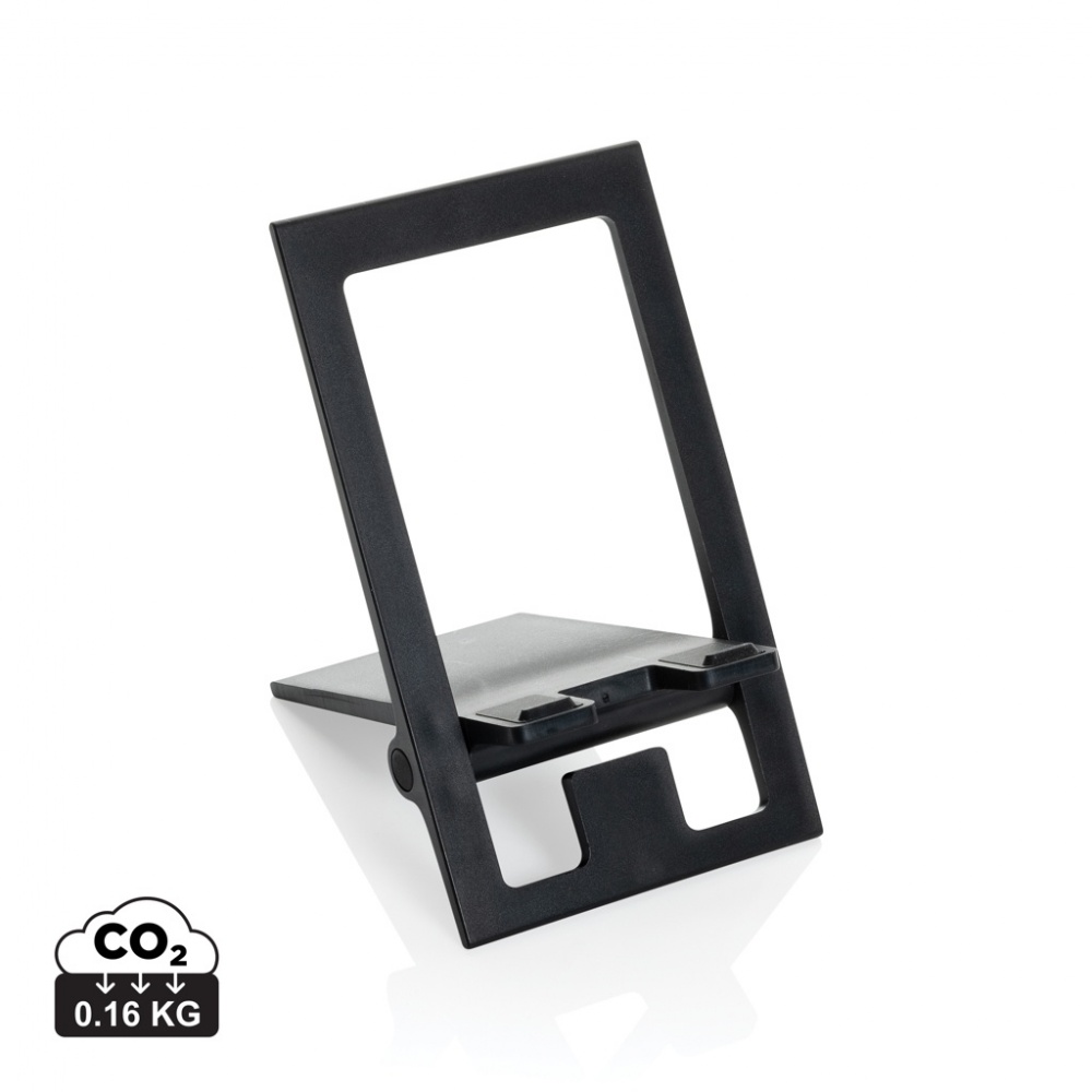 Logotrade promotional product image of: SnapStand RCS recycled plastic foldable phone stand