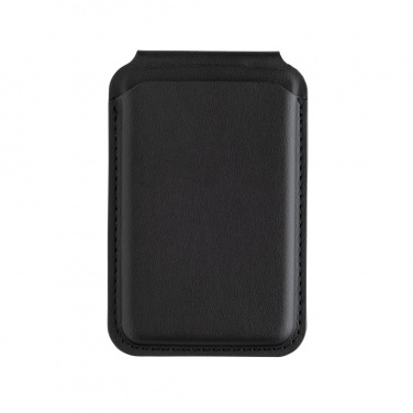Logo trade promotional gift photo of: Magstand RCS recycled PU magnetic phone wallet with stand