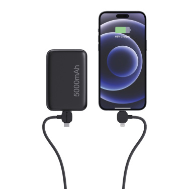 Logo trade promotional gifts image of: Urban Vitamin Stockton 65W RCS RTPE/RPET magnetic cable