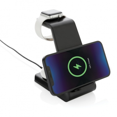 Logo trade advertising products image of: Urban Vitamin Fairfield 3 in1 RCS rplastic charger