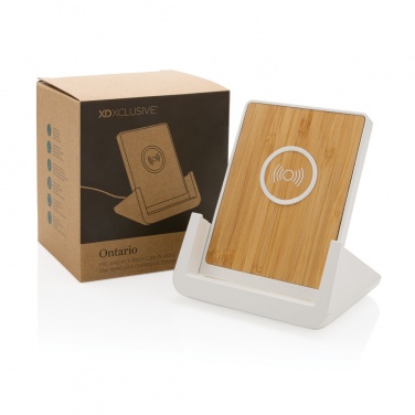 Logo trade corporate gift photo of: Ontario  RCS recycled plastic 10W stand