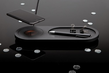 Logo trade promotional gift photo of: Encore 10W wireless charging valet tray