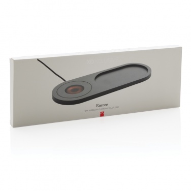 Logotrade promotional products photo of: Encore 10W wireless charging valet tray