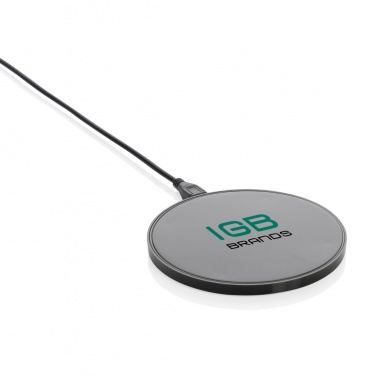 Logotrade promotional product image of: RCS standard recycled plastic 10W wireless charger