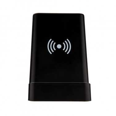 Logo trade promotional products picture of: Light up logo 5W wireless charging pen holder