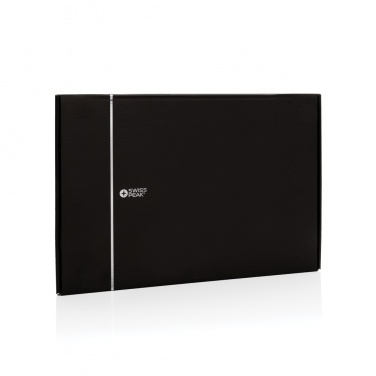 Logo trade promotional giveaways image of: Swiss peak RCS recycled PU 15W 3 in 1 charging mousepad