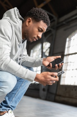 Logo trade corporate gift photo of: Urban Vitamin Sonoma RCS rplastic 10.000mah powerbank