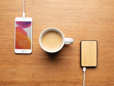 Logo trade advertising products picture of: RCS recycled plastic 5.000 mAh Powerbank