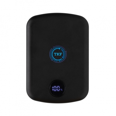 Logo trade promotional giveaway photo of: MagBoost RCS recycled plastic 5000 mah magnetic powerbank