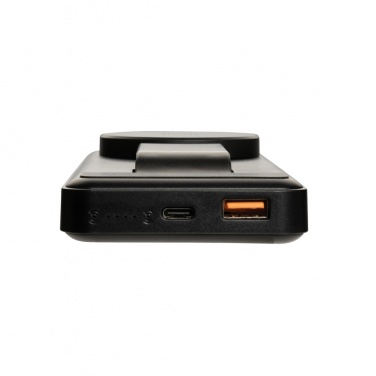 Logo trade promotional products image of: Fenwick RCS recycled plastic 10000mah  3 in 1 fast powerbank