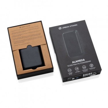 Logotrade promotional item picture of: Urban Vitamin Alameda 10.000 mAh 18W PD powerbank