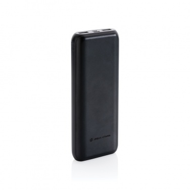 Logo trade promotional giveaways image of: Urban Vitamin Pasadena 20.000 mAh 18W PD powerbank