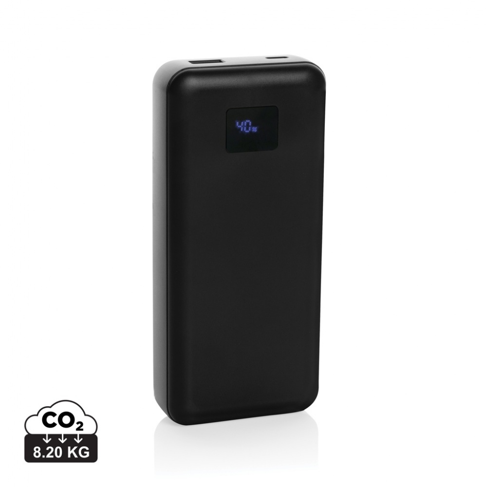 Logotrade promotional merchandise image of: Gridley RCS rplastic 20000 65W laptop powerbank