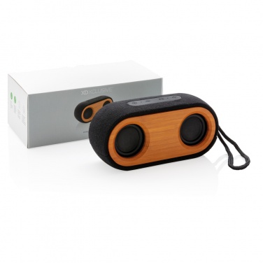 Logotrade promotional gifts photo of: Bamboo X double speaker
