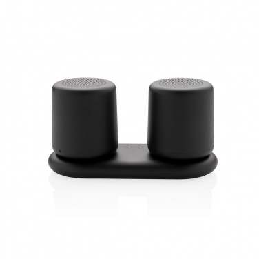 Logo trade business gift photo of: Double induction charging speaker