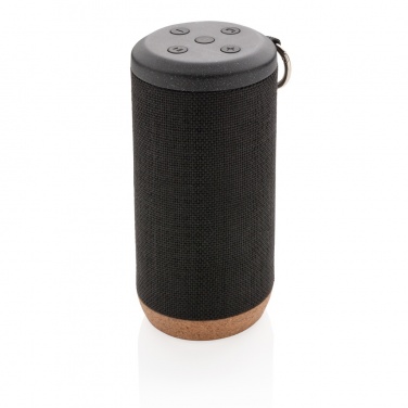 Logotrade promotional item image of: Baia 10W wireless speaker, cork