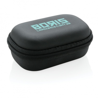 Logo trade promotional product photo of: TWS sport earbuds in charging case