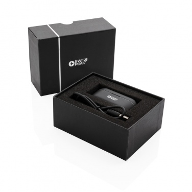 Logo trade promotional gift photo of: Swiss peak TWS earbuds