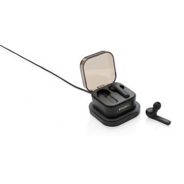 Logotrade promotional merchandise image of: TWS earbuds in wireless charging case