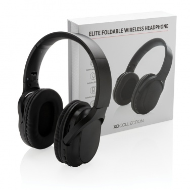 Logo trade advertising products image of: Elite Foldable wireless headphone