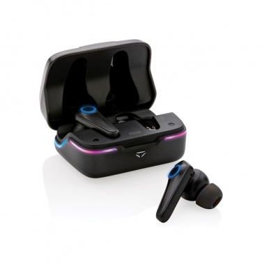 Logo trade promotional gift photo of: RGB gaming earbuds with ENC