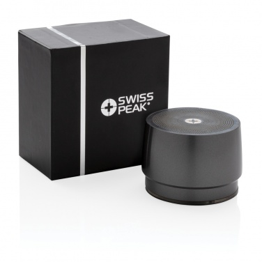 Logotrade corporate gift image of: Swiss peak 5W wireless bass speaker