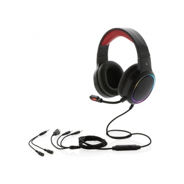 Logotrade promotional gift picture of: RGB gaming headset