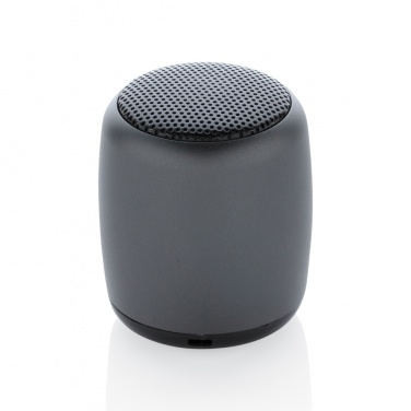Logo trade promotional products image of: Mini aluminium wireless speaker