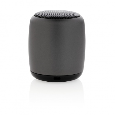 Logotrade promotional product image of: Mini aluminium wireless speaker