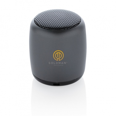 Logotrade promotional item picture of: Mini aluminium wireless speaker