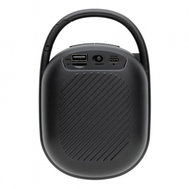 Logo trade business gift photo of: RCS recycled plastic Lightboom 5W Clip speaker