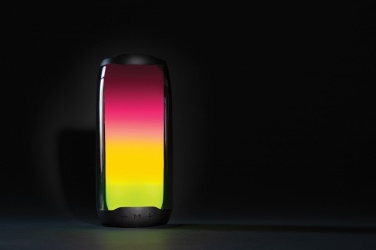 Logotrade advertising product image of: RCS recycled plastic Lightboom 10W speaker