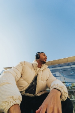 Logo trade promotional items image of: Urban Vitamin Cupertino RCS rplastic ANC headphone