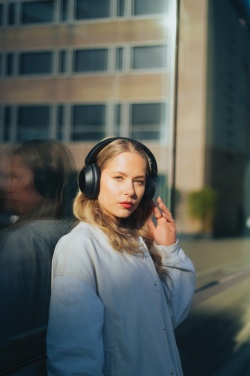 Logo trade promotional items picture of: Urban Vitamin Cupertino RCS rplastic ANC headphone