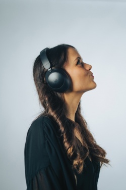 Logotrade business gift image of: Urban Vitamin Cupertino RCS rplastic ANC headphone