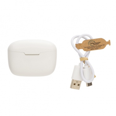 Logotrade promotional merchandise image of: RCS recycled plastic Liberty Pro wireless earbuds