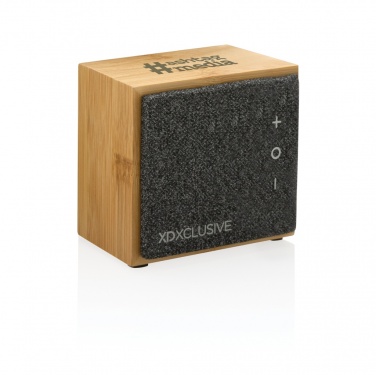 Logo trade promotional product photo of: Wynn 5W bamboo wireless speaker