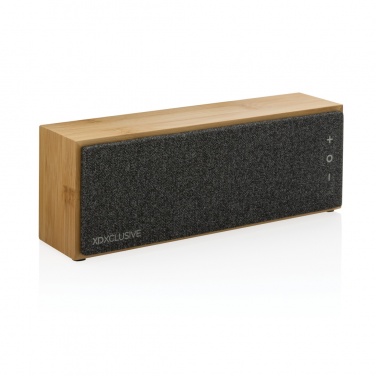 Logo trade promotional products image of: Wynn 10W bamboo wireless speaker
