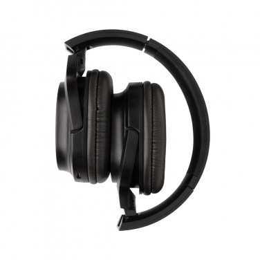 Logotrade promotional item picture of: RCS recycled plastic Elite Foldable wireless headphone