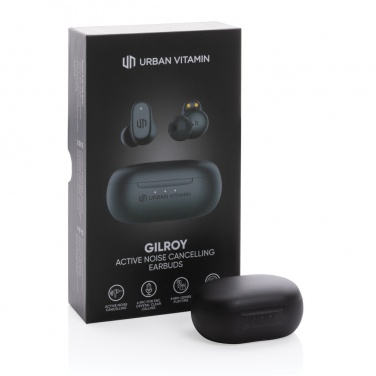 Logotrade promotional giveaways photo of: Urban Vitamin Gilroy hybrid ANC and ENC earbuds