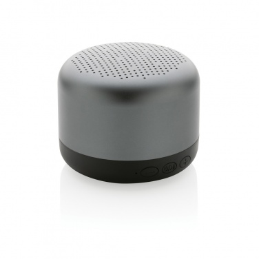 Logotrade promotional merchandise image of: Terra RCS recycled aluminium 5W wireless speaker