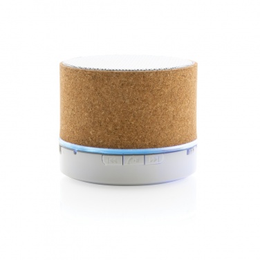 Logo trade advertising products image of: Cork 3W wireless speaker