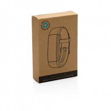 Logo trade advertising products image of: RCS recycled TPU Sense Fit with heart rate monitor