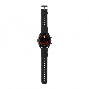 Logo trade advertising products picture of: RCS recycled TPU Fit Watch round