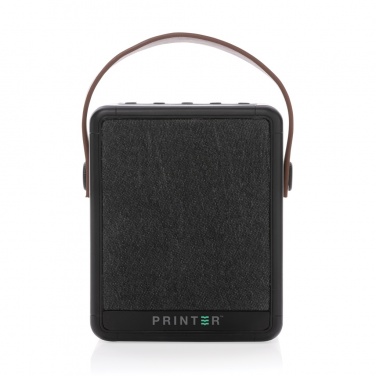 Logo trade promotional giveaways image of: Skywave RCS recycled plastic solar speaker 12W