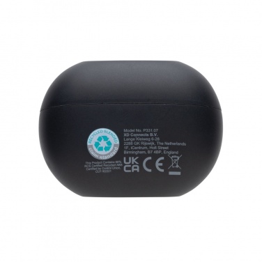 Logo trade advertising products picture of: Prolink RCS recycled plastic hybrid ANC/ENC earbud