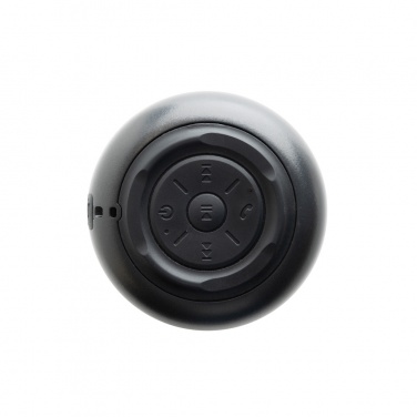Logo trade promotional merchandise photo of: BeatBuddy recycled plastic 3W speaker